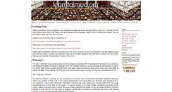 Desktop Screenshot of learntalmud.org